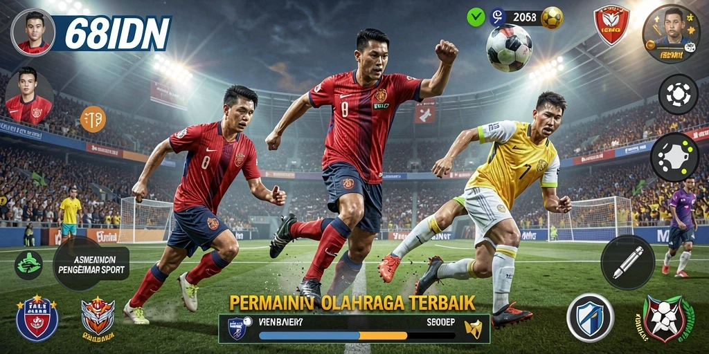 Tampilan gameplay 68IDN yang seru dan memukau.
