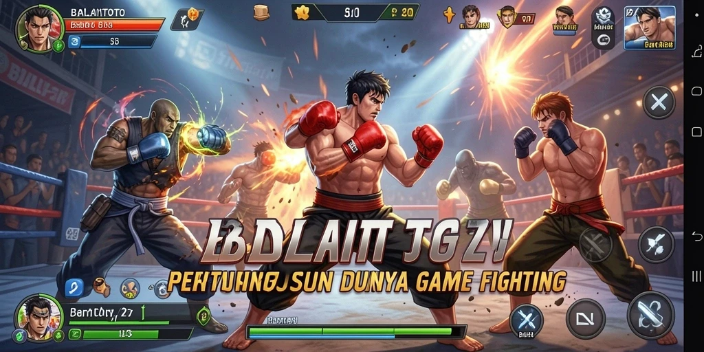 Screenshot BALAITOTO menampilkan aksi pertarungan yang energik dan mendebarkan.