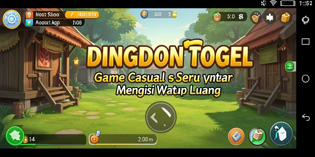 Gameplay DINGDONGTOGEL yang seru dan interaktif.