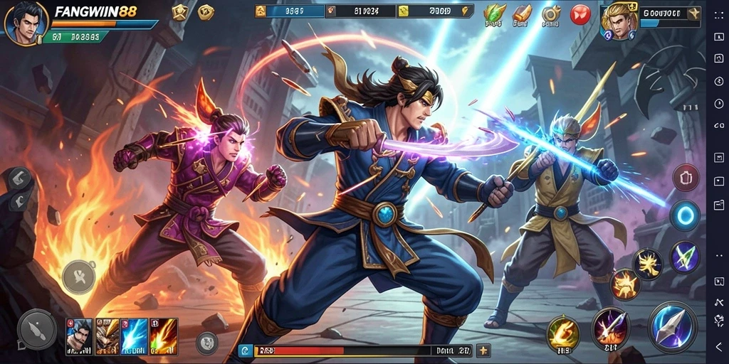 Gameplay FANGWIN88 yang seru dan intens.