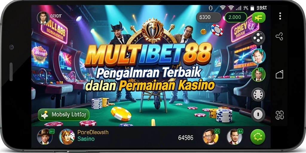 Tampilan menarik dari permainan Kasino di MULTIBET88.