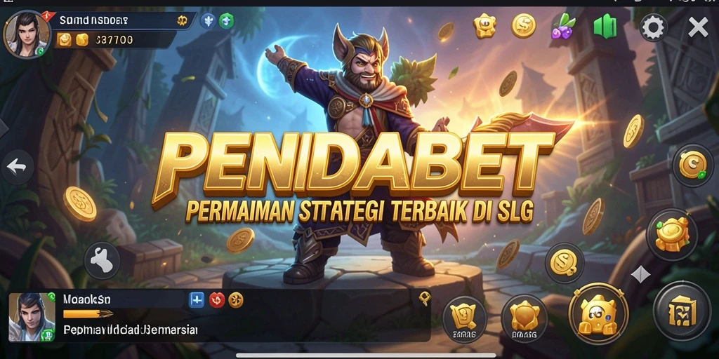 Tampilan gameplay yang memukau dalam PENIDABET.
