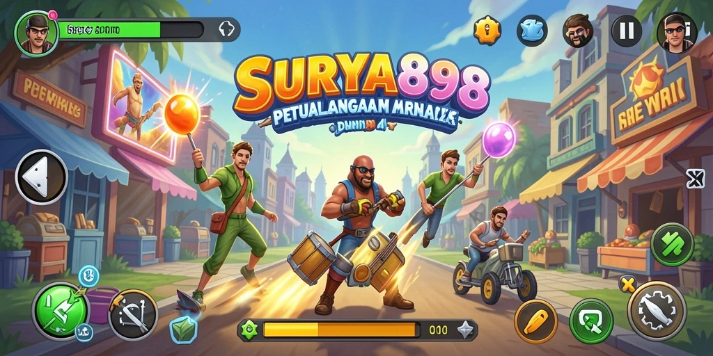 Tampilan menarik dari gameplay SURYA898 yang penuh aksi.